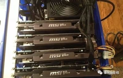 High-performance mining rig in an industrial mining farm